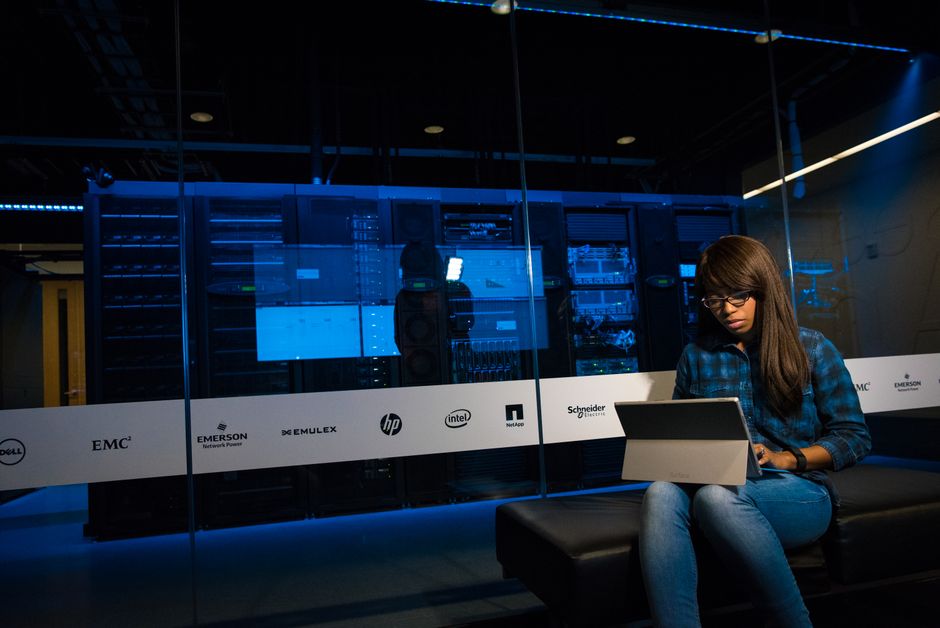 ai coding on laptop, data center servers, cost efficiency chart