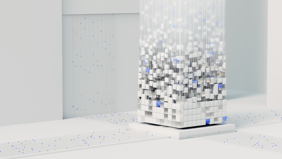 google gemini logo, ai data center servers, abstract neural network
