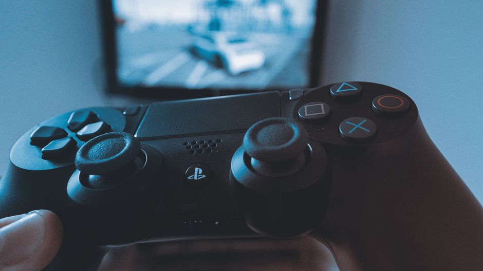 electronic arts logo building, corporate handshake deal, video game controller money