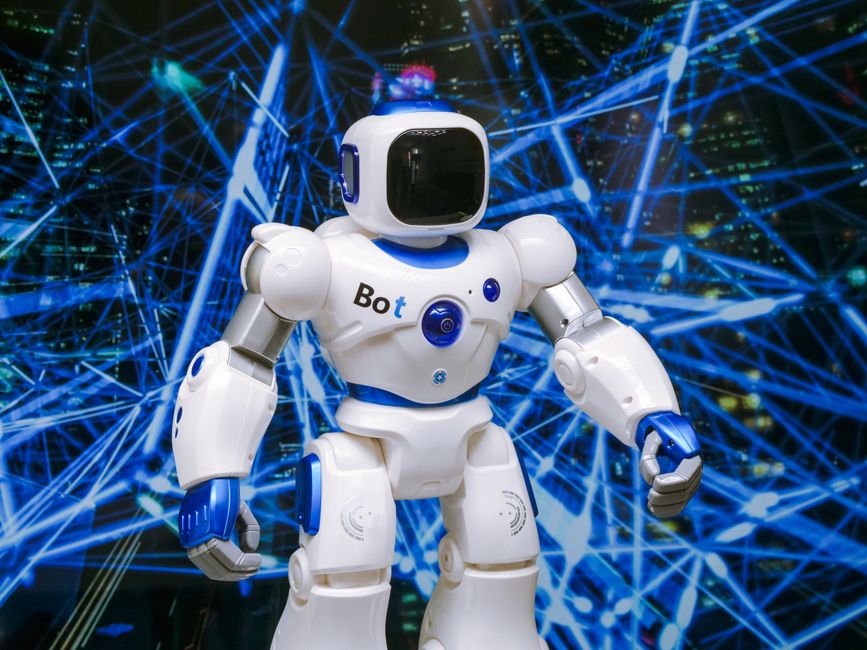 humanoid robot, robotic hand, warehouse robot