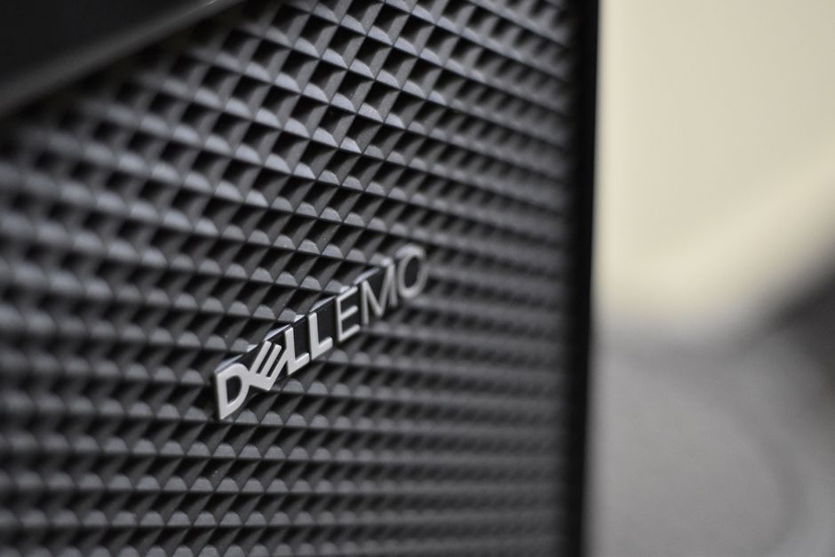 smartphone voice assistant, data center servers, google logo building